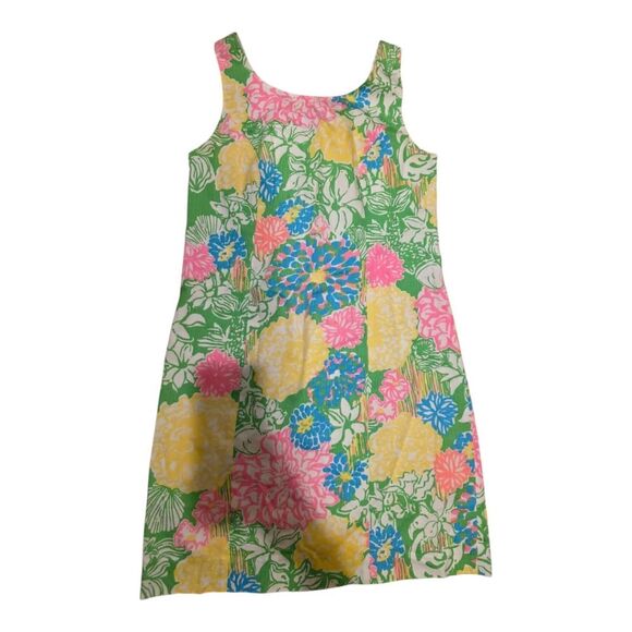 LILLY PULITZER Cathy Shift Dress Hibiscus Stroll - Size‎ 0 - Picture 2 of 10